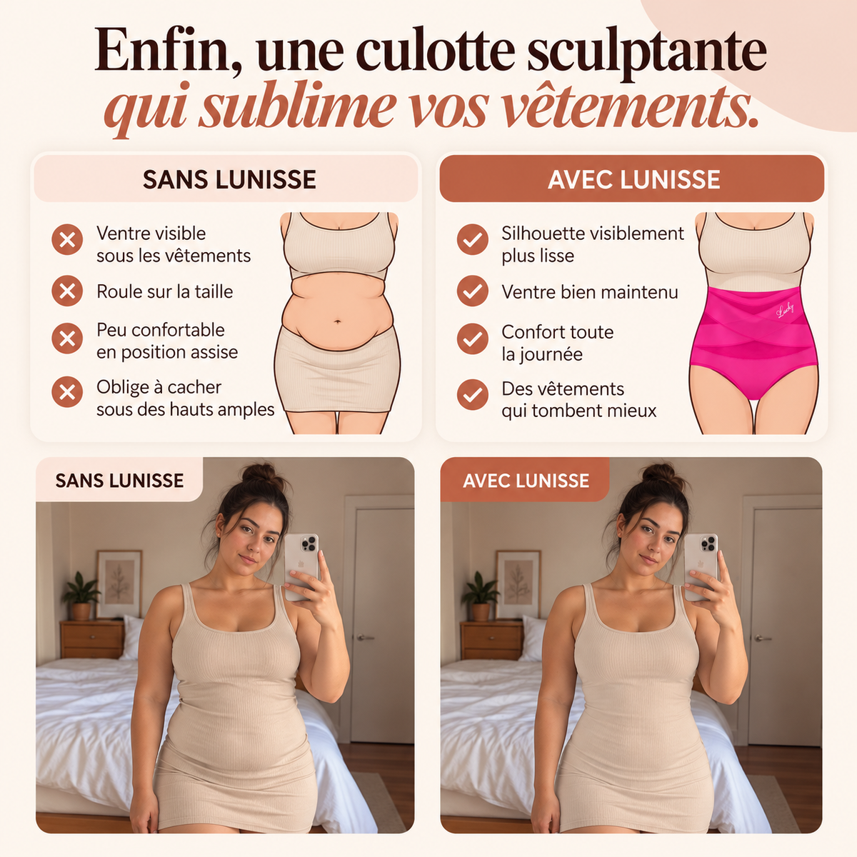 Culotte post-partum Lunisse 360°